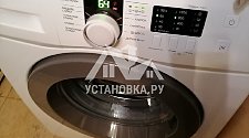 Установка стиральной машины соло Samsung WF60F1R1F2W