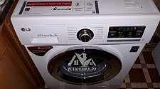 Установить отдельно стоящую стиральную машину LG F1096ND3