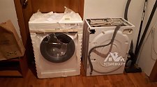 Подключить на кухне отдельно стоящую стиральную машину Hotpoint-Ariston VMUF 501 B