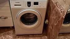 Установить новую отдельностоящую стиральную машину Samsung WF8590NLW8