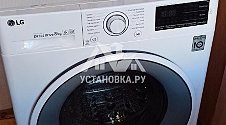 Установить отдельно стоящий стиральную машину