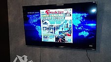 Подвесить и настроить телевизор