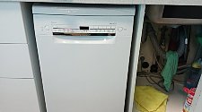 Установить новую отдельно стоящую посудомоечную машину