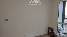 Установить отдельно стоящую стиральную машину 