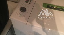 Установить отдельно стоящую стиральную машину Weissgauff WM 40265 в ванной комнате