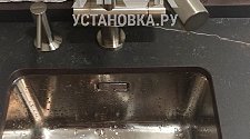 Установить смеситель на столешницу