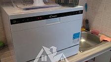Установить компактную посудомоечную машину CANDY CDCP 6/E-07