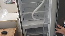 Установить новый отдельно стоящий холодильник