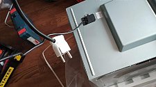 Установить электрический духовой шкаф LEX EDM 4570 WH