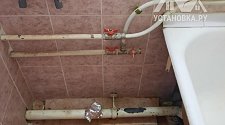 Установить новую отдельно стоящую стиральную машину