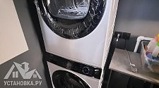 Установить сушильную машину в колонну