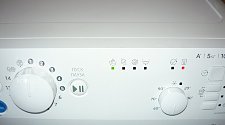 Установить стиральную машину Indesit на готовые коммуникации на кухне