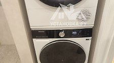 Установить сушильную машину в колонну.