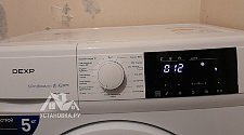 Установить отдельно стоящую стиральную машину в ванной