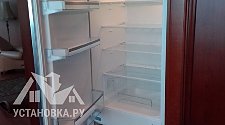 Установить встраиваемый холодильник на место старого