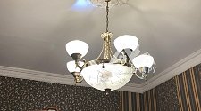Установить люстру