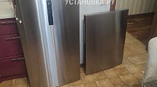 Перенавесить двери холодильника