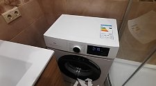 Установить новую отдельно стоящую стиральную машину