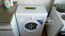 Установить отдельностоящую стиральную машину с доработкой слива