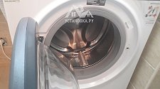 Подключить отдельно стоящую стиральную машину hotpoint-ariston в ванной