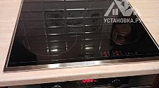 Установить/Подключить плиту/варочную панель.