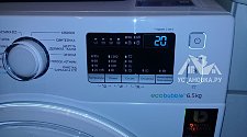 Подключить стиральную отдельностоящую машину Samsung WW65K42E08W в ванной