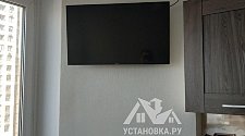 Монтаж телевизора на кронштейн