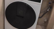 Установить новую отдельностоящую стиральную машину Haier