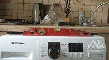 Установить стиральную машину  на кухне вместо старой