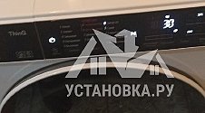 Установить отдельностоящую стиральную машину.