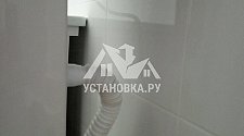 Установить новую стиральную машину indesit отдельностоящую в ванной комнате