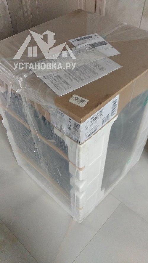 Установить стиральную машину
