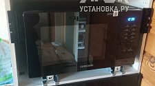 Установить новую встраиваемую свч