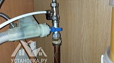Установить фильтр питьевой воды с отдельным краником