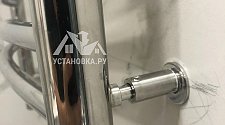 Установить электрический полотенцесушитель