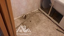 Установить новую отдельно стоящую стиральную машину