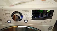 Установить в ванной комнате новую отдельностоящую стиральную машину на место старой