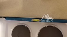 Установить электрическую плиту