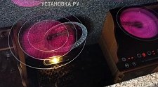 Установить встраиваемую электрическую панель и встраиваемый духовой шкаф