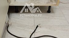 Установить электрическую плиту