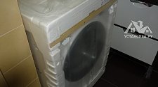 Установить стиральную машину Hotpoint-Ariston VMUF 501 B в ванной