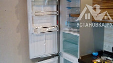 Установить встраиваемый холодильник с доработкой мебели