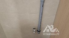 Установить стиральную и сушильную машины в колонну