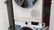 Установить сушильную машину в колонну