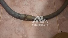 Установить новую отдельно стоящую стиральную машину
