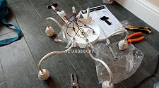 Установить потолочные люстру ARTE Lamp A2032PL-5WG