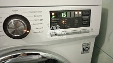 Установить в ванной комнате новую стиральную машину LG F-1096ND3