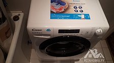 Установить отдельно стоящую стиральную машину Candy RCS34 1052 D1/2 в ванной