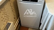 Установить новую отдельно стоящую посудомоечную машину Gorenje GS541D10W - мастер Альберт Геворгович, выполнено 10.10.2025г. © Установка.ру Установить новую отдельно стоящую посудомоечную машину Gorenje GS541D10W