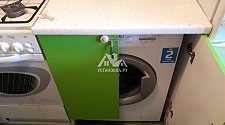 Установить отдельностоящую стиральную машину BEKO WRS54P1BSW на кухне